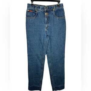 VTG LAWMAN Western Slim Fit High Waist Straight Leg Jeans